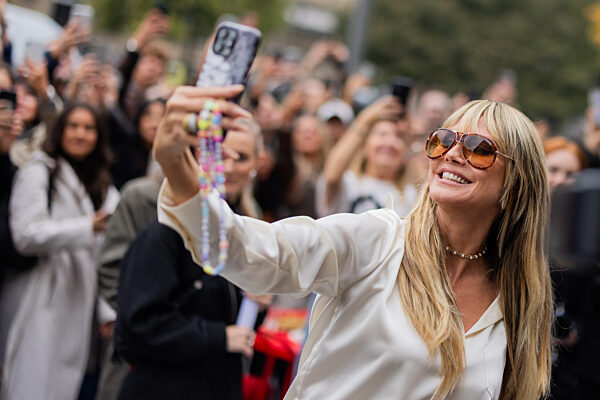 Heidi Klum in Düsseldorf
