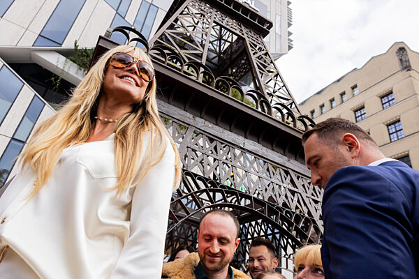 Heidi Klum in Düsseldorf