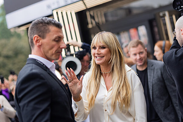 Heidi Klum in Düsseldorf