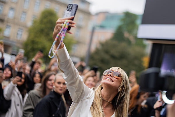 Heidi Klum in Düsseldorf