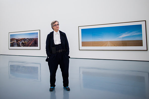 "Wim Wenders. Landschaften. Photographien." in Düsseldorf