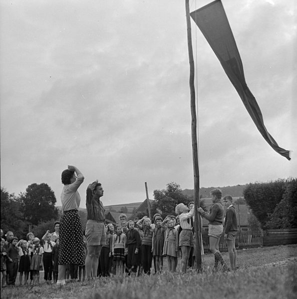 DDR - Kinderferienlager in Zillbach 1959