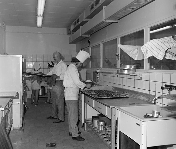 DDR - Küche der Universität Jena 1976