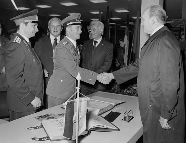 DDR - Kosmonauten-Besuch in Jena 1978