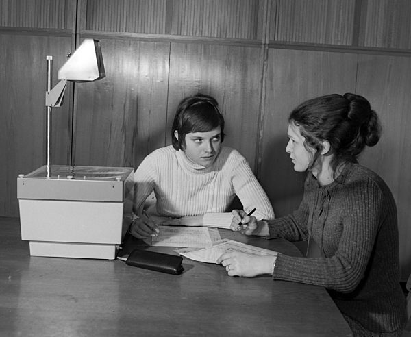 Schulunterricht 1972