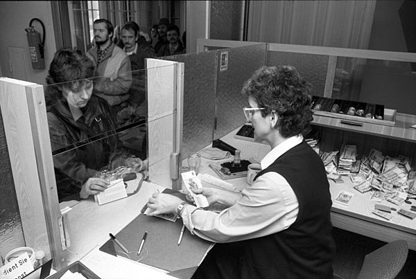 DDR 1989 - Geldumtausch