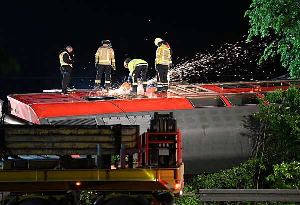 Tote bei Zugunglück in Oberbayern