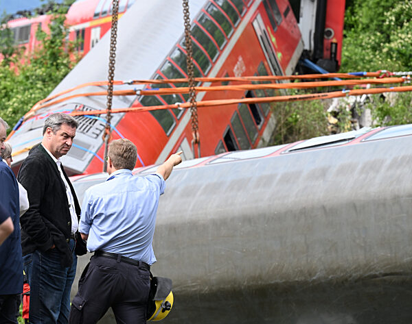 Tote bei Zugunglück in Oberbayern
