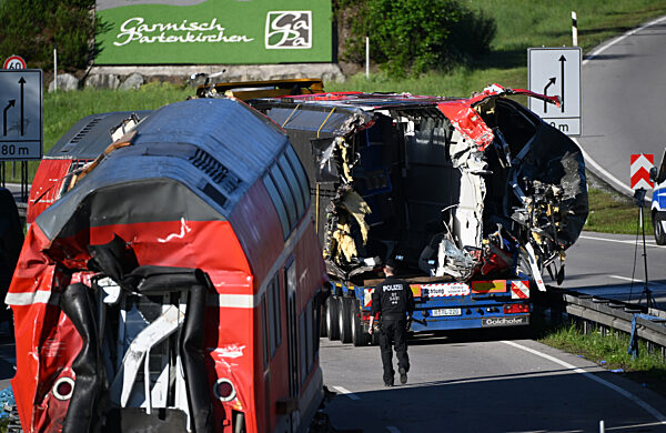 Tote bei Zugunglück in Oberbayern