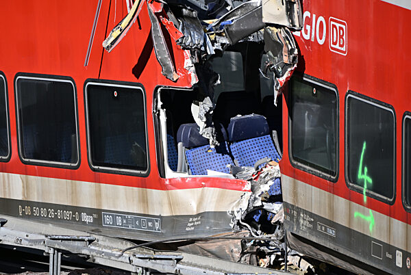 Tote bei Zugunglück in Oberbayern