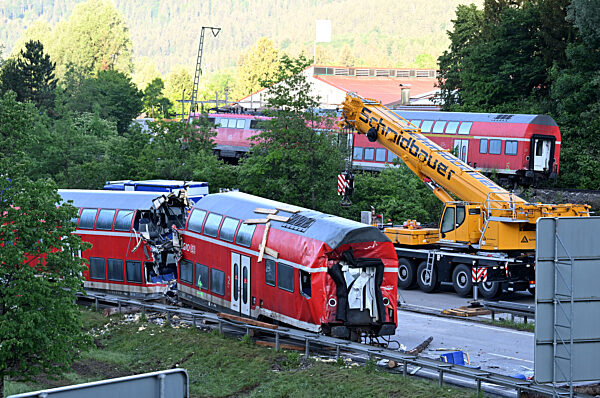 Tote bei Zugunglück in Oberbayern