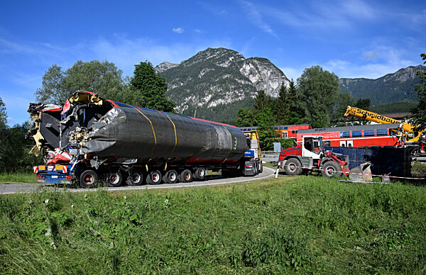 Tote bei Zugunglück in Oberbayern