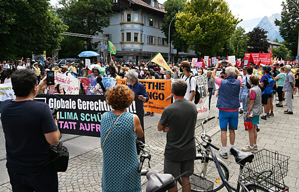 G7-Gipfel 2022 - Protest