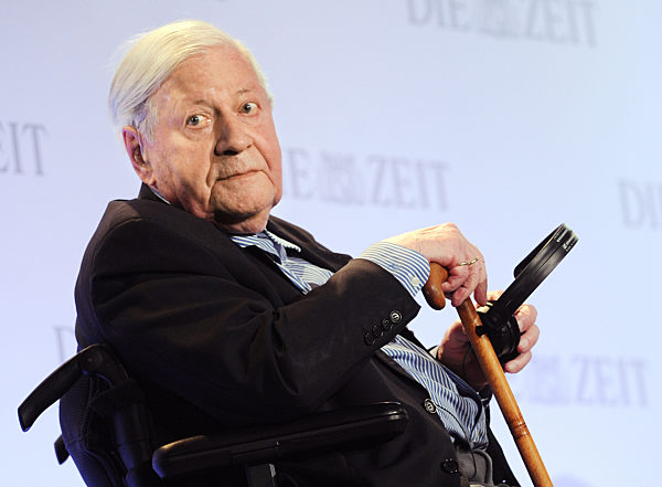 Helmut Schmidt wird 95