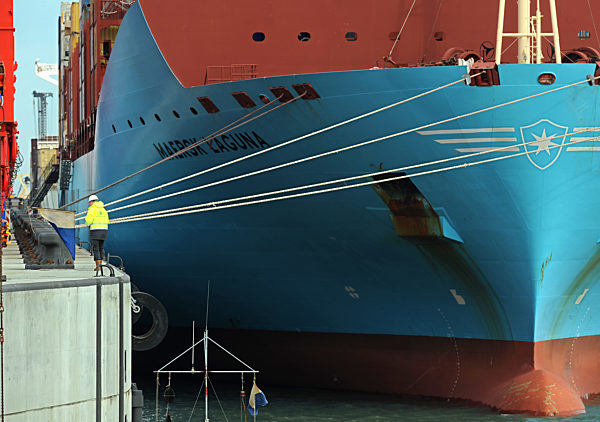 JadeWeserPort  Einweihung