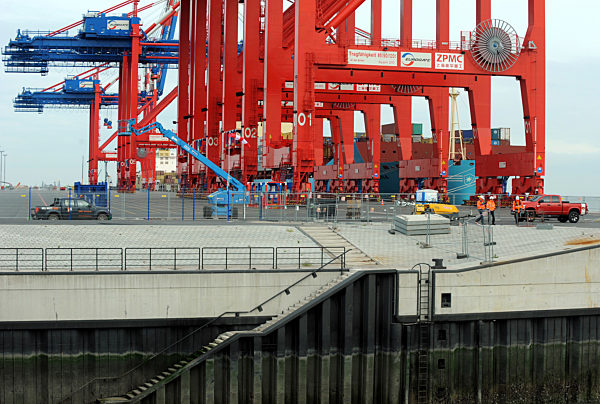 JadeWeserPort Einweihung