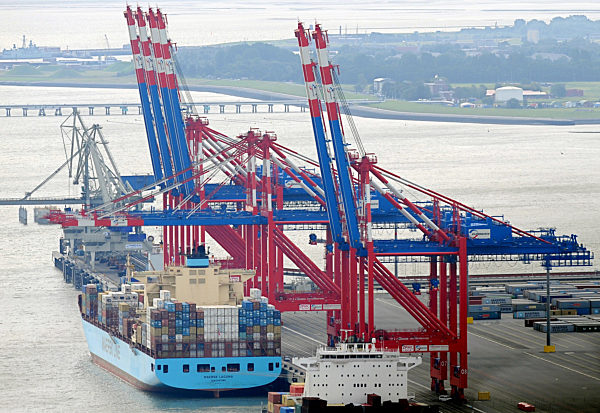 JadeWeserPort  Einweihung