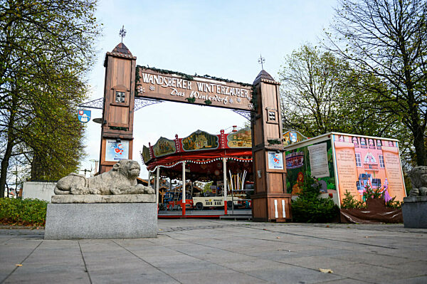 Eröffnung des Wandsbeker Winterzaubers 2022