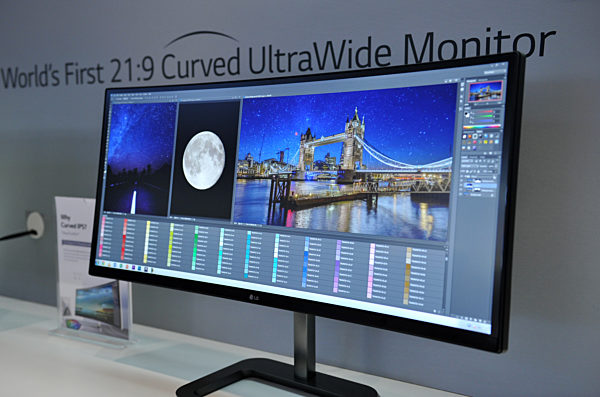 IFA 2014  - Curved Business Monitor von LG