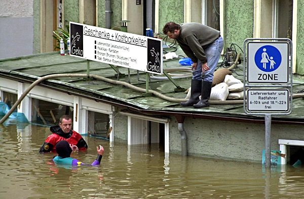 Schlimmste Flut in Passau seit 1954