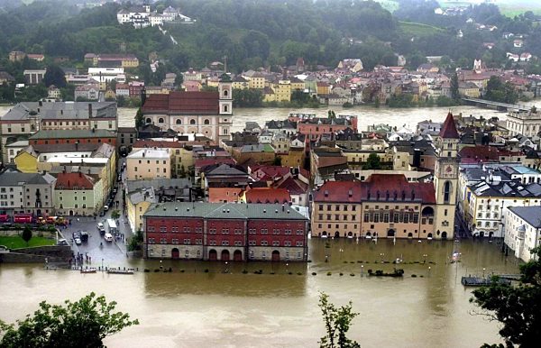 Neues Hochwasser-Chaos in Bayern - Lage in Passau