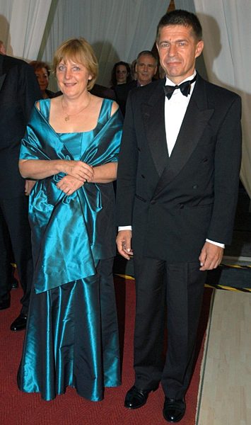 Angela Merkel zur Eröffnung der Bayreuther Festspiele