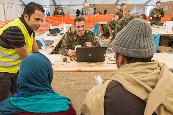 Warteraum Asyl in Erding