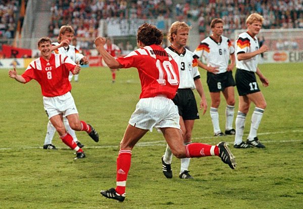 EURO 1992 Sweden - Germany v USSR 1-1