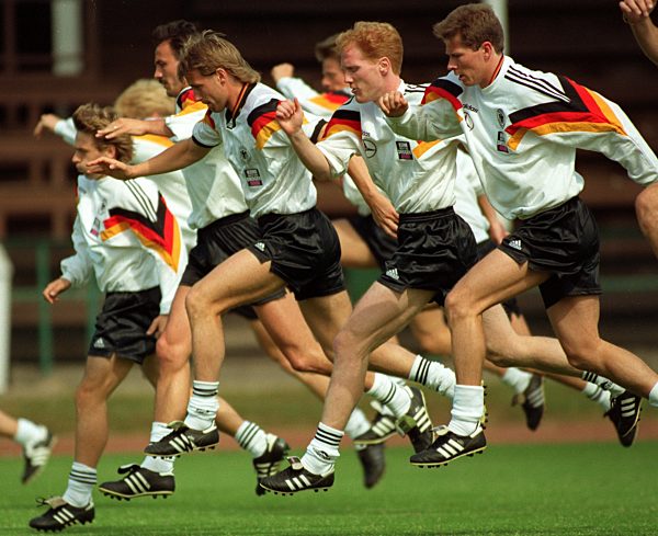 Fußball-EM 1992, Training Deutschland