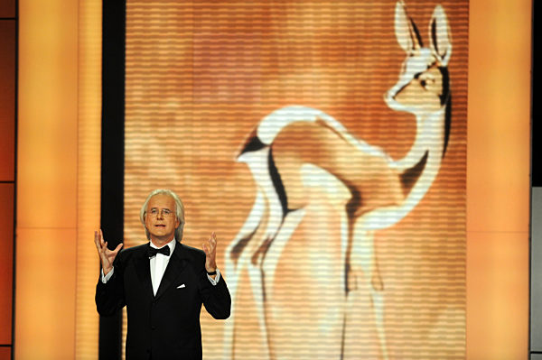 Der Moderator Harald Schmidt steht am Donnerstag (27.11...