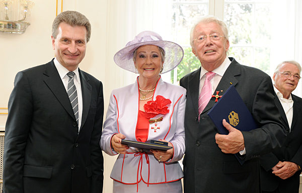 Bundesverdienstkreuze für das Ehepaar Heck