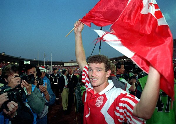 Fußball-EM 92: Finale: Jubelnder John Jensen