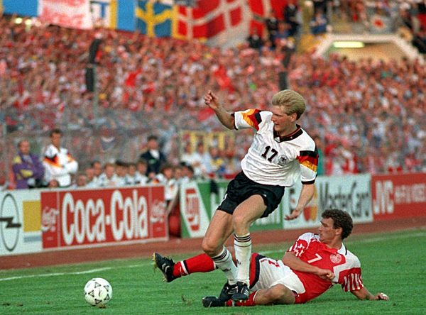 Fußball-EM '92: Finale: Dänemark - Deutschland 2:0