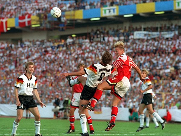 Fußball-EM '92: Finale: Dänemark - Deutschland 2:0