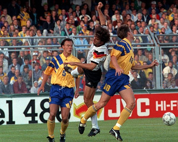 Fußball-EM '92: Deutschland - Schweden 3:2