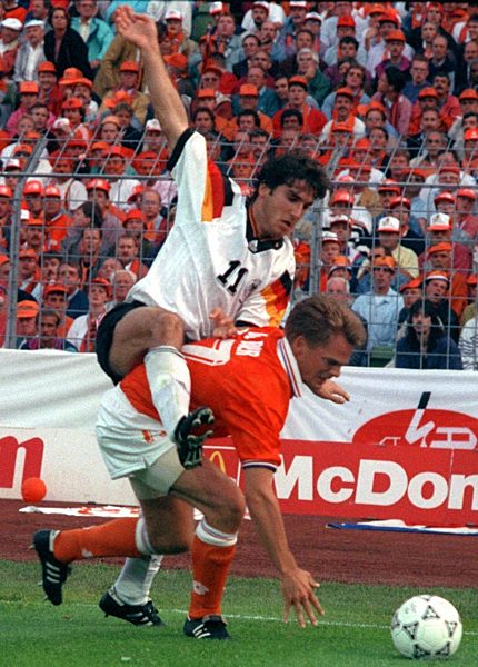 Fußball-EM '92: Deutschland - Niederlande 1:3