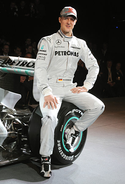 Mercedes präsentiert Michael Schumacher