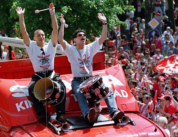 Meisterfeier Kaiserslautern - Sforza und Wagner