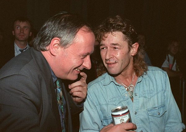 Peter Maffay und Oskar Lafontaine