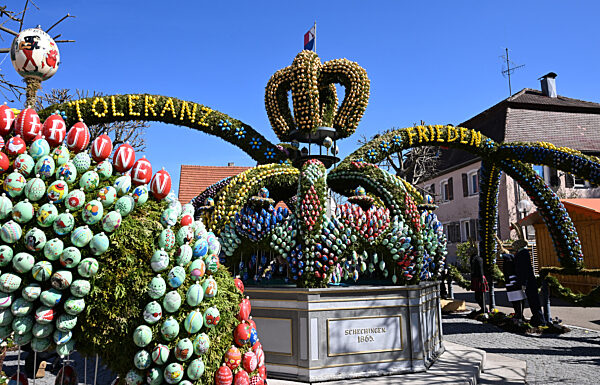 Osterbrunnen in Schechingen