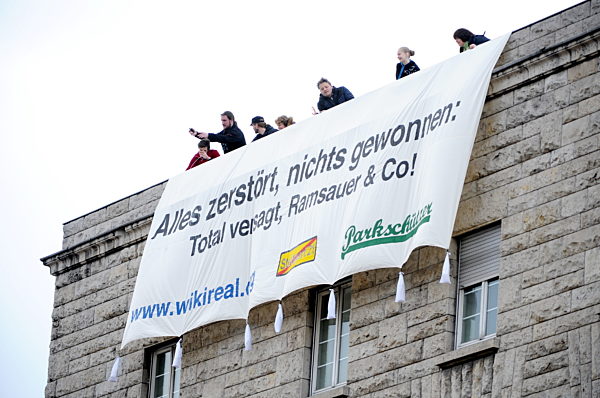 Stuttgart 21 - Gegner besetzen Südflügel