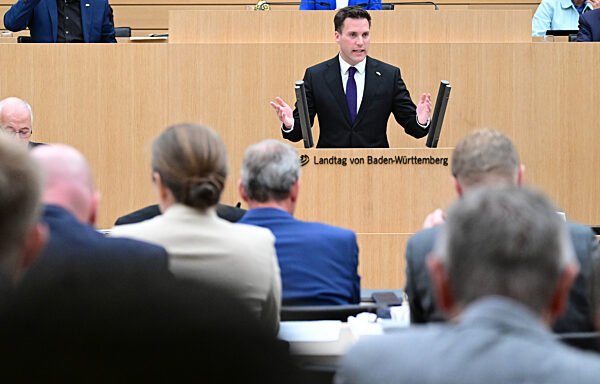Landtagssitzung Baden-Württemberg