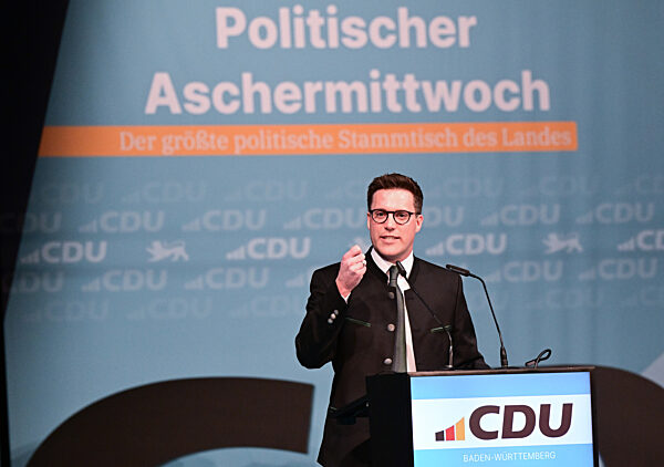 Politischer Aschermittwoch in Baden-Württemberg - CDU