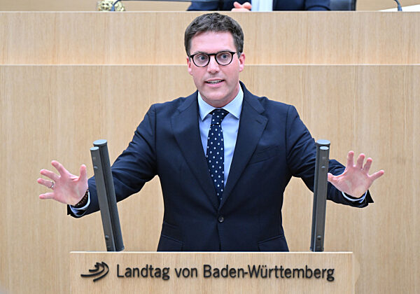 Landtagssitzung Stuttgart