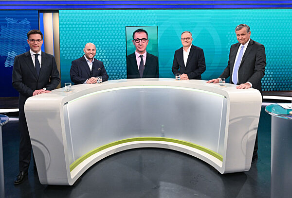 SWR Sendung mit Spitzenkandidaten zur Landtagswahl