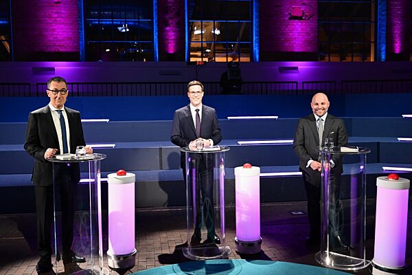 Vor der Landtagswahl: SWR-Triell mit CDU, Grünen und AfD