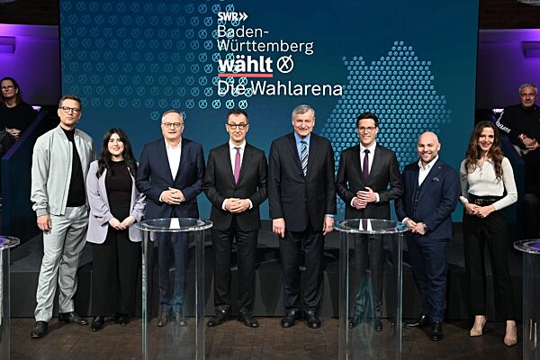 Vor der Landtagswahl: «Die Wahlarena» mit Spitzenkandidaten