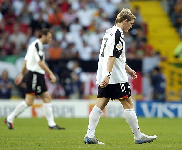 Fußball-EM 2004: Deutschland - Tschechien 1:2