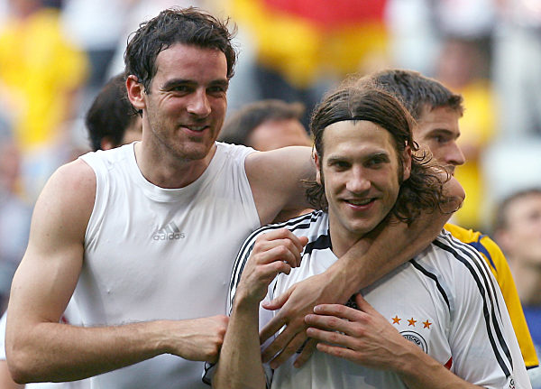 WM 2006 - Christoph Metzelder und Torsten Frings jubeln
