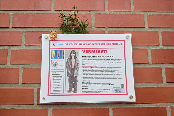 25. Jahrestag des Verschwindens des Mädchens Hilal